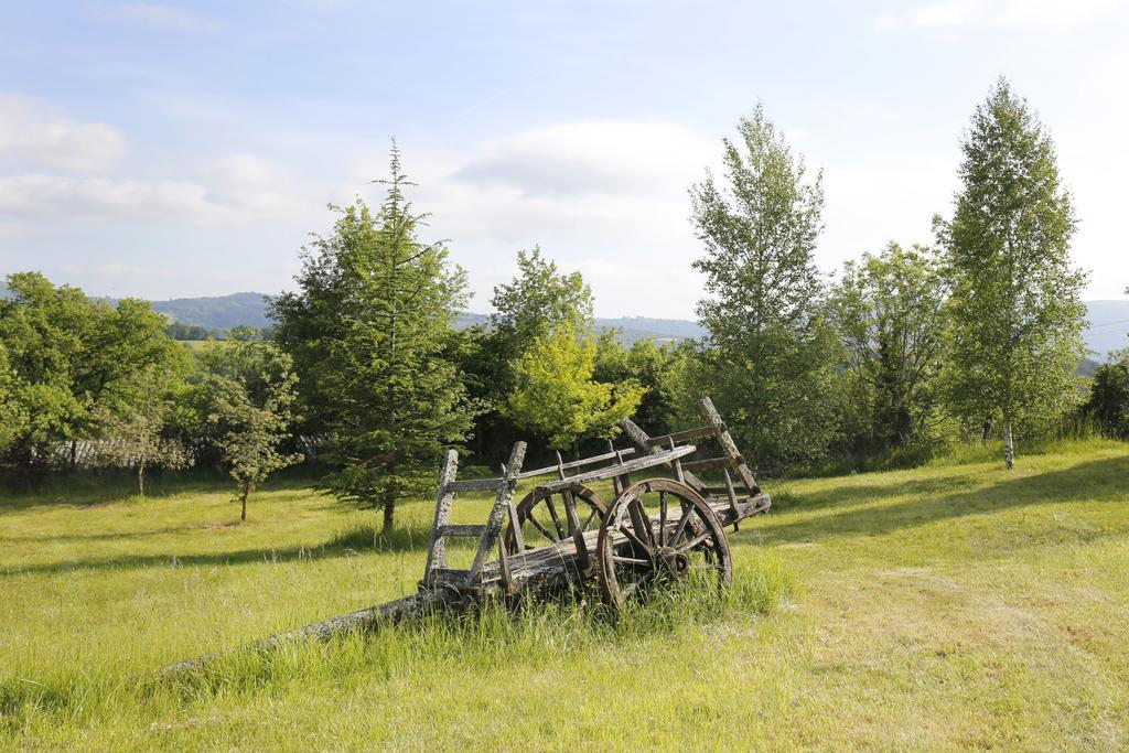 La Source Gilhodes Hotel Castelnau-de-Mandailles Bagian luar foto